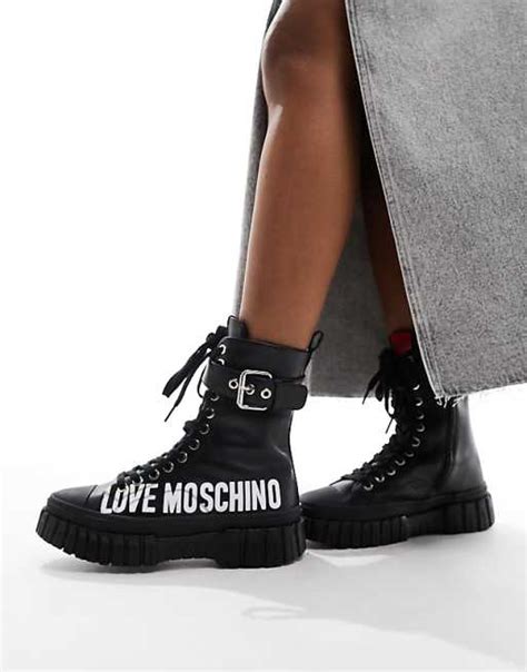 moschino ankle boots.